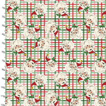Dancing Santas-Santa's Tartan Tidings Multi 3DANCINGSANTS-24554-MLT