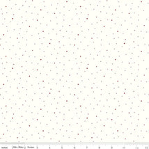 Dapple Dot On Off White-Barnred C645-BARNRED
