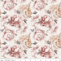 Daybreak On The Prairie-Peonies Cream CD17680-CREAM