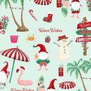 Deck The Palms-Seafoam DC11381-SEAF-D