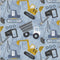 Diggers & Dozers-Construction Site Blue Collar 54941-2