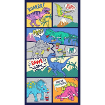 Dino Pizza Party-24" RawrsomeDino Panel Multi DCX12202-MULT-D