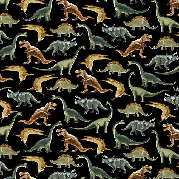 Dinosaurs-Black DINO-CD3943-BLACK