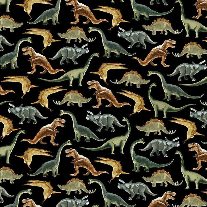 Dinosaurs-Black DINO-CD3943-BLACK