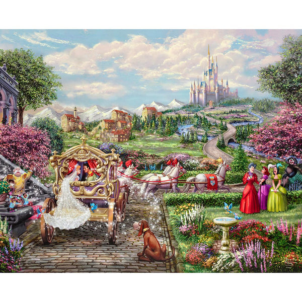Disney-Happily Ever After 36" Panel DS-2262-4C
