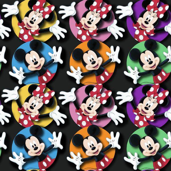 Disney-Mickey & Minnie Circles 80467-A62078