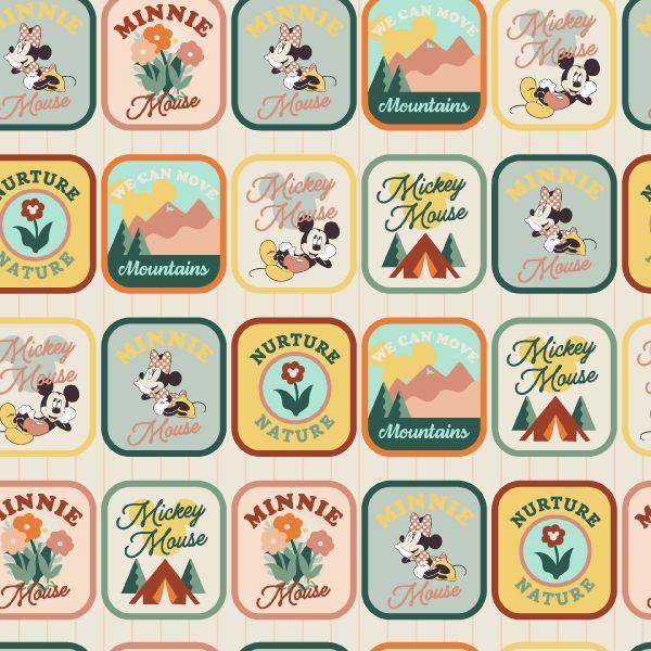 Disney-Mickey & Minnie Patches 80468-A62078