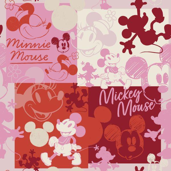 Disney-Mickey & Minnie Pink 80470-A62078