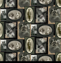 Dog Vintage Portrait-Charcoal DOG-CD3063-CHARCOAL