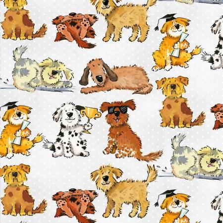 Dogs Comfy Flannel Double Brushed N1021AE-90