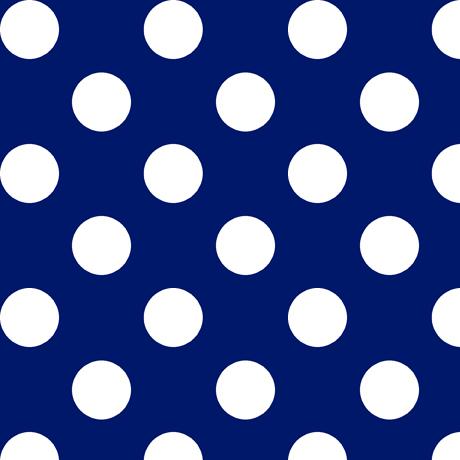 Dots & Stripes-Large Dot Royal 1649-28894-N