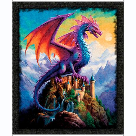 Dragon's Song - 36" Dragon Panel Multi 2600-31148-X