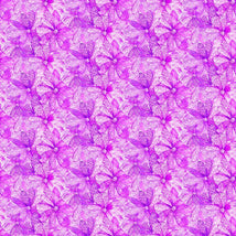 Dragonfly Illusion - Floral Texture NATURE-CD3209- PURPLE