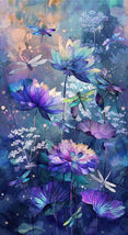 Dragonfly Mist - Dragonfly Mist Panel 24" PANEL-CD3891-MULTI