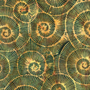 Earth Essence-Fossil Spiral Multi Green Brown Pinecone 112518835