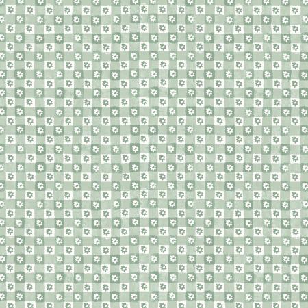 Easter-Daisy Gingham Green RP1505-GR3