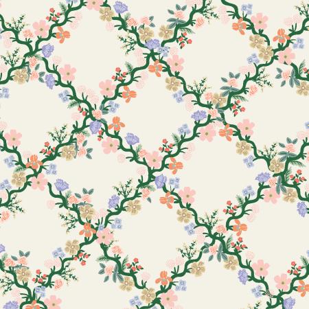 Easter-Floral Trellis Cream RP1507-CR2