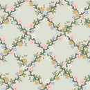 Easter-Floral Trellis Green RP1507-GR3