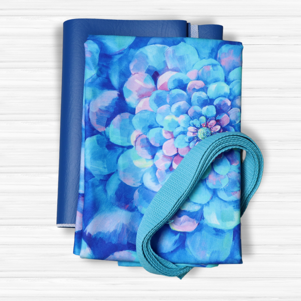 Easy Tote Bag Fabric Kit - Aurora Flower