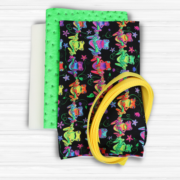 Easy Tote Bag Fabric Kit - Frogger
