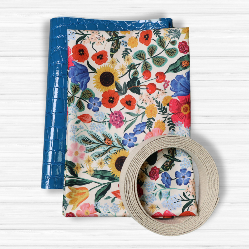 Easy Tote Bag Fabric Kit - Glorious Garden