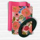 Easy Tote Bag Fabric Kit - Pretty As A Peach