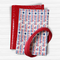 Easy Tote Bag Fabric Kit - Red White Blue