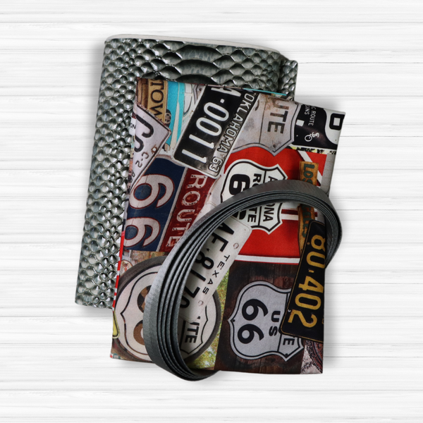 Easy Tote Bag Fabric Kit - Route 66