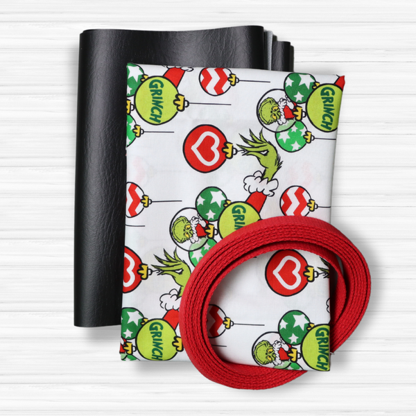 Easy Tote Bag Fabric Kit - Season Of The Grinch