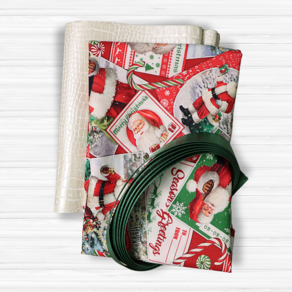 Easy Tote Bag Fabric Kit - Seasons Greetings