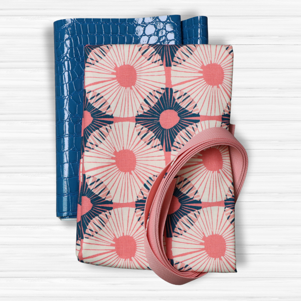 Easy Tote Bag Fabric Kit - Super Bloom