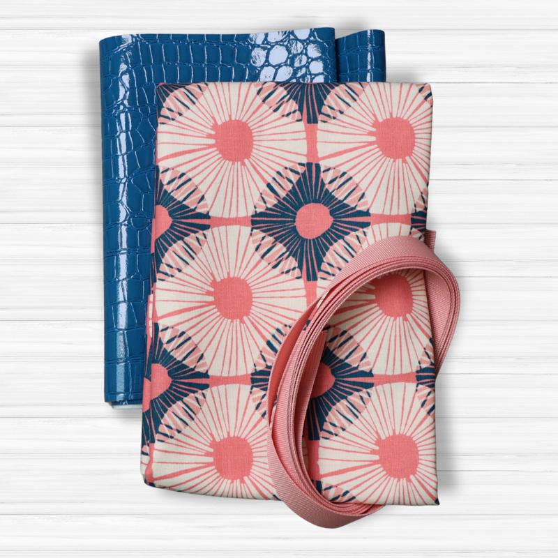 Easy Tote Bag Fabric Kit - Super Bloom
