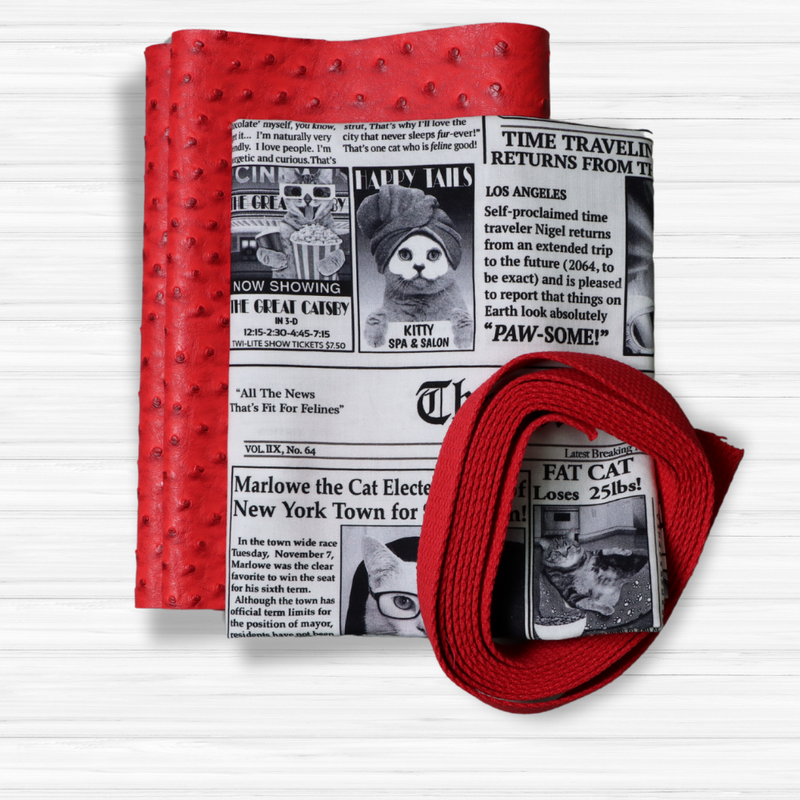 Easy Tote Bag Fabric Kit - The Daily Press