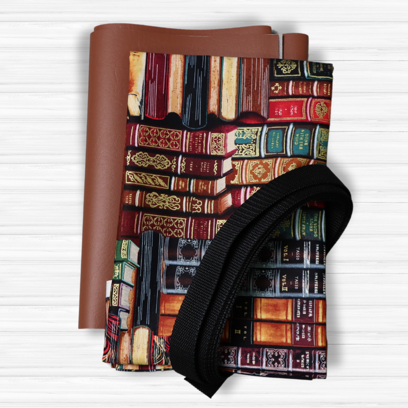 Easy Tote Bag Fabric Kit - The Librarian