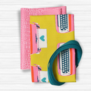 Easy Tote Bag Fabric Kit - Tommy Typewriter