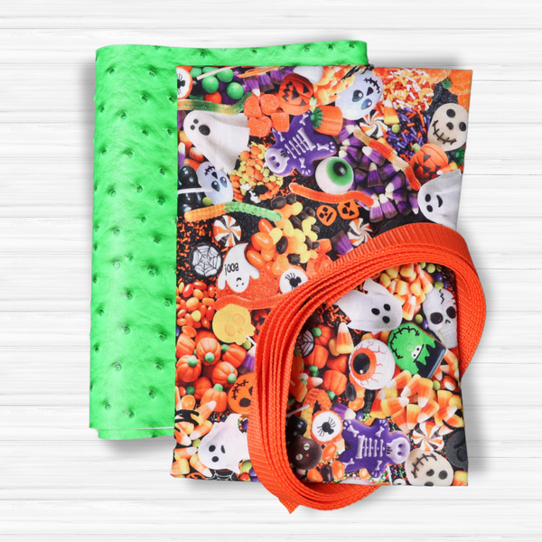 Easy Tote Bag Fabric Kit - Trick Or Treat