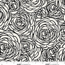 Monochrome Muse-Peony Swirl Porcelain/Ebony 9153-39