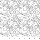 Ebony & Ivory-White Leaf White 27724-10