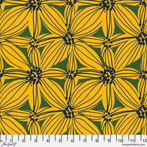 Echoes in Colour-Sunburst Blossoms Golden PWKC024.GOLDEN
