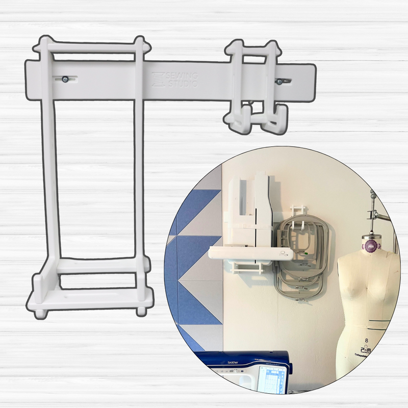 Embroidery Arm and Hoop Wall Mount