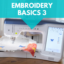 Embroidery Basics 3***Mon 05/20 2:00pm-4:00pm