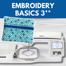 Embroidery Basics 3*** Wed 11/11 1:30pm-3:30pm