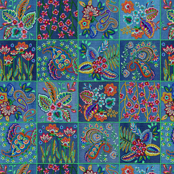 Embroidery Bloom-Woven Memories DCX12739-MULT-D – The Sewing