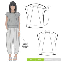 Ethel Designer Top Pattern Size 10-22