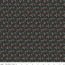 Evergreen Wishes-Holly Berries Black C17814-BLACK
