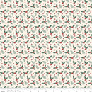 Evergreen Wishes-Holly Berries Cream C17814-CREAM