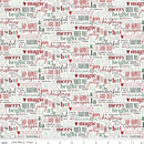Evergreen Wishes-Text Cream C17813-CREAM