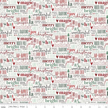 Evergreen Wishes-Text Cream C17813-CREAM