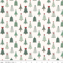 Evergreen Wishes-Trees Cream C17811-CREAM