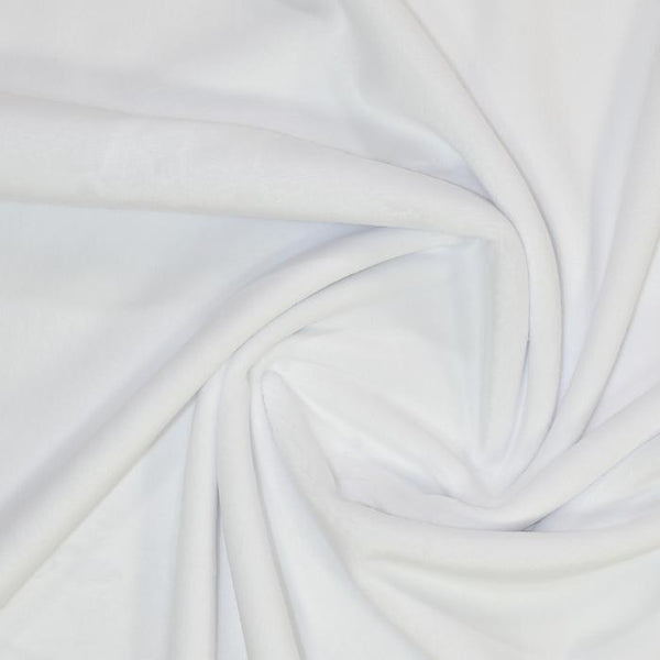 Silky Minky-White 100% Poly